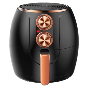 Brentwood Appliances AF-300BKC 3.2-Quart 1200-Watt Electric Air Fryer with Timer and Temperature Control (Black/Copper)