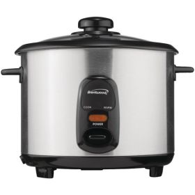 Brentwood Appliances TS-10 Stainless Steel Rice Cooker (5-Cup)