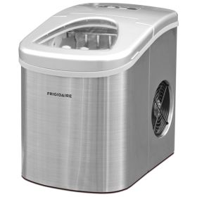 Frigidaire EFIC117-SS 26-Pound Stainless Steel Countertop Ice Maker