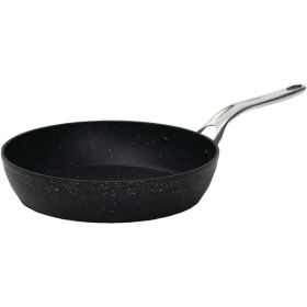 THE ROCK by Starfrit 060312-006-0000 THE ROCK by Starfrit Fry Pan with Stainless Steel Handle (10")